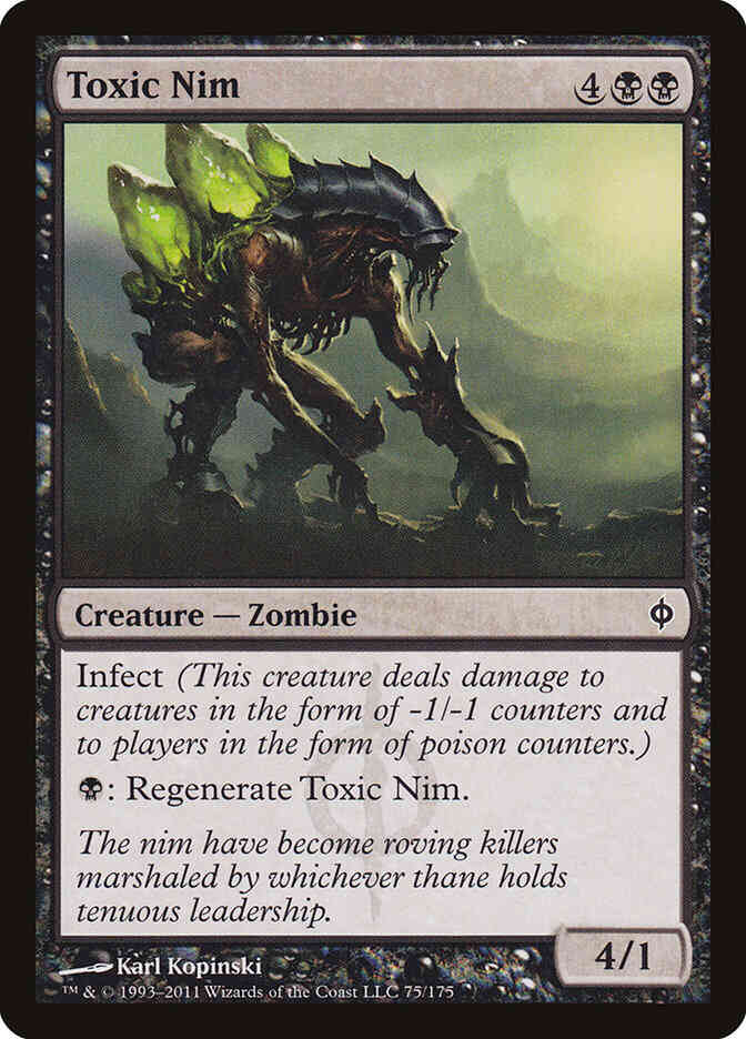 Toxic Nim [75] [New Phyrexia] [Non-Foil]