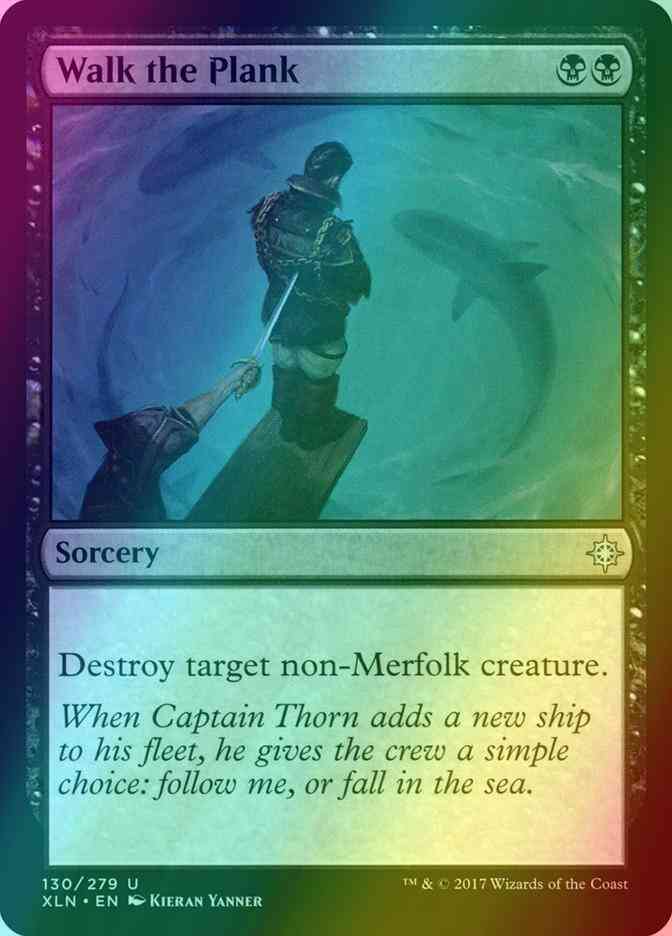 Walk the Plank [130] [Ixalan] [Foil]