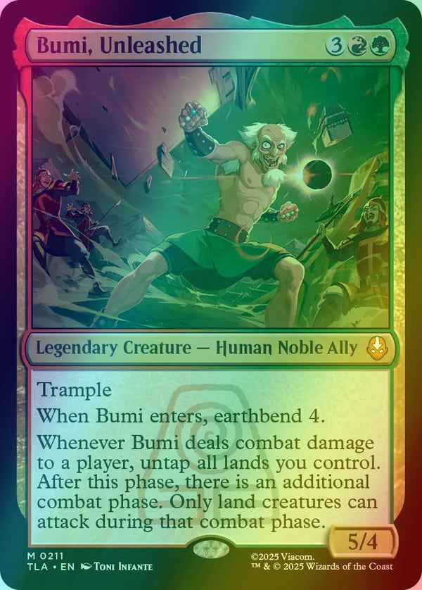 Bumi, Unleashed [211] [Avatar: The Last Airbender] [Foil]