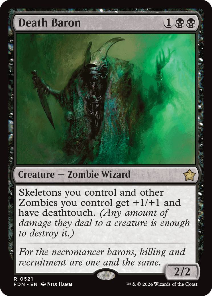 Death Baron [521] [Foundations] [Non-Foil]