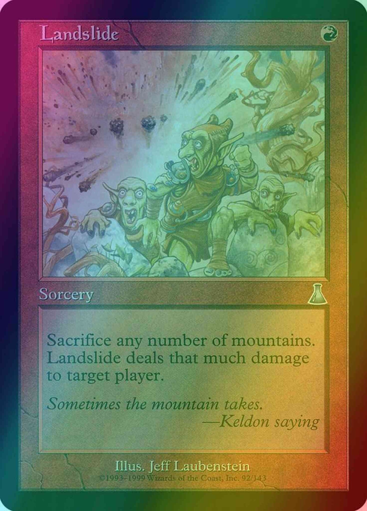 Landslide [92] [Urza's Destiny] [Foil]