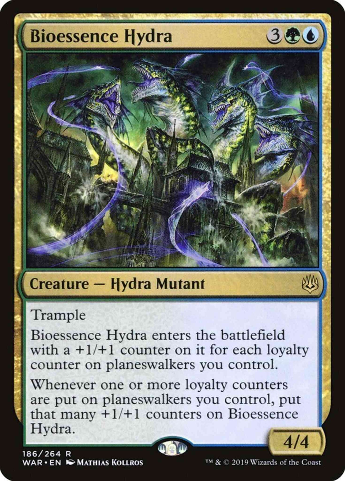 Bioessence Hydra [186] [War of the Spark] [Non-Foil]