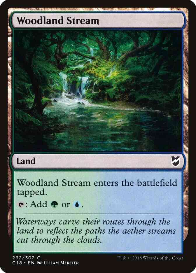 Woodland Stream [292] [Commander 2018] [Non-Foil]