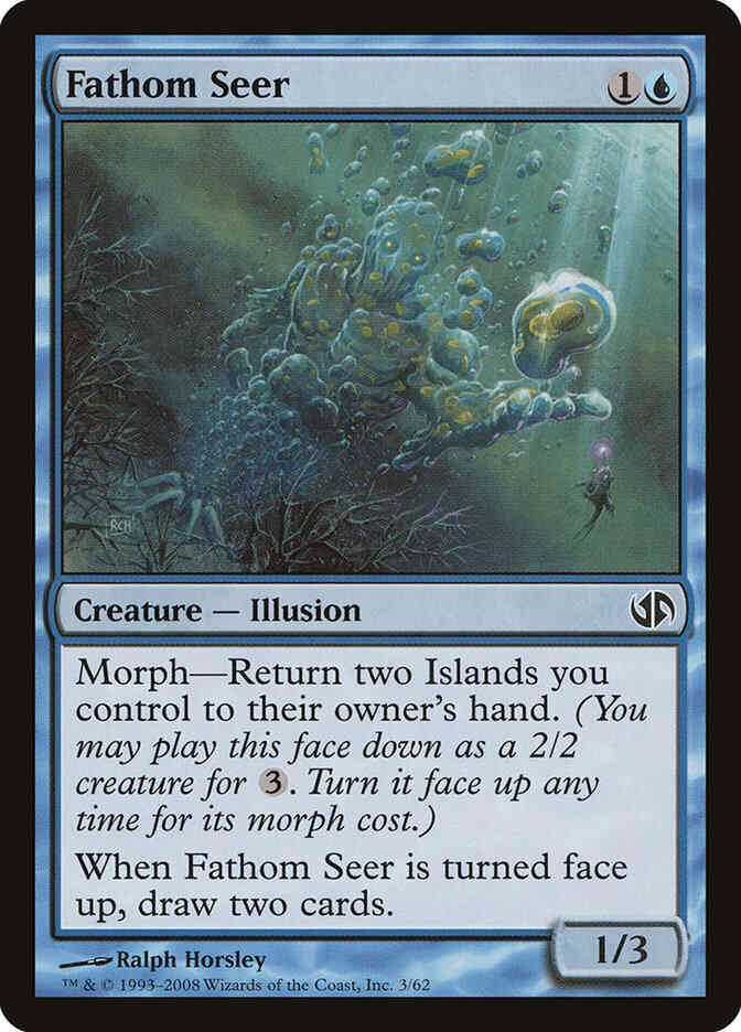 Fathom Seer [3] [Duel Decks Jace vs Chandra] [Non-Foil]