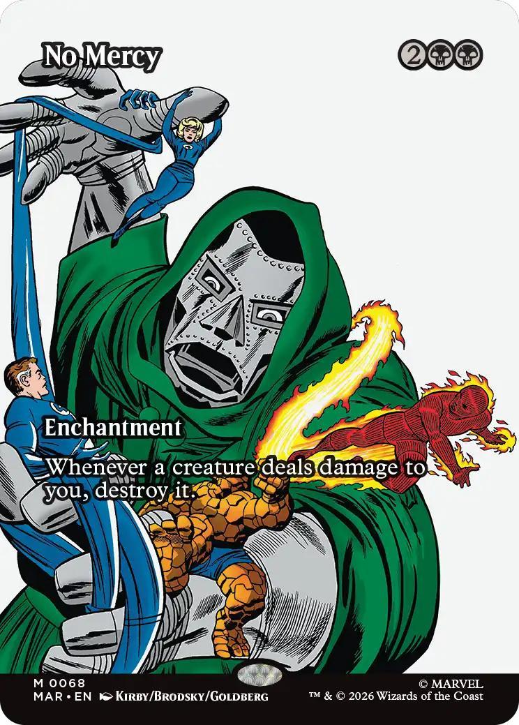 No Mercy [68] [Borderless] [Source Material] [Marvel Universe] [Non-Foil]