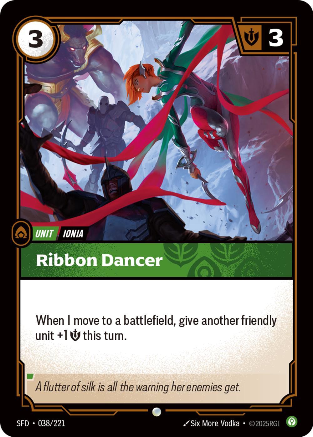 Ribbon Dancer - 038/221 [Spiritforged] [Non-Foil]