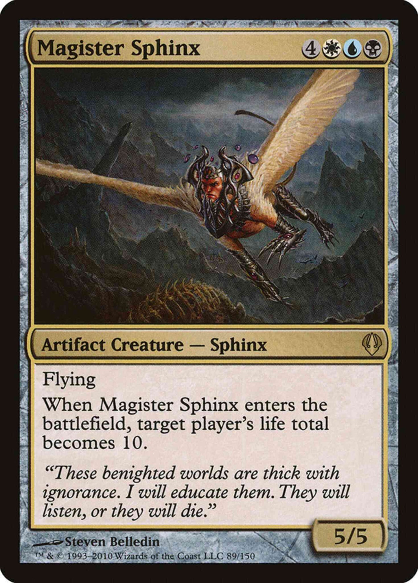 Magister Sphinx [89] [Archenemy 2010] [Non-Foil]