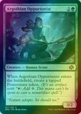 Argothian Opportunist [167] [The Brothers' War] [Foil]