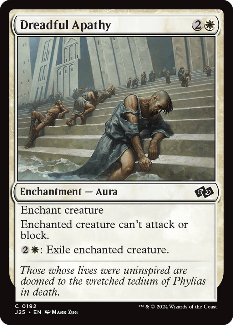 Dreadful Apathy [192] [Foundations: Jumpstart] [Non-Foil]