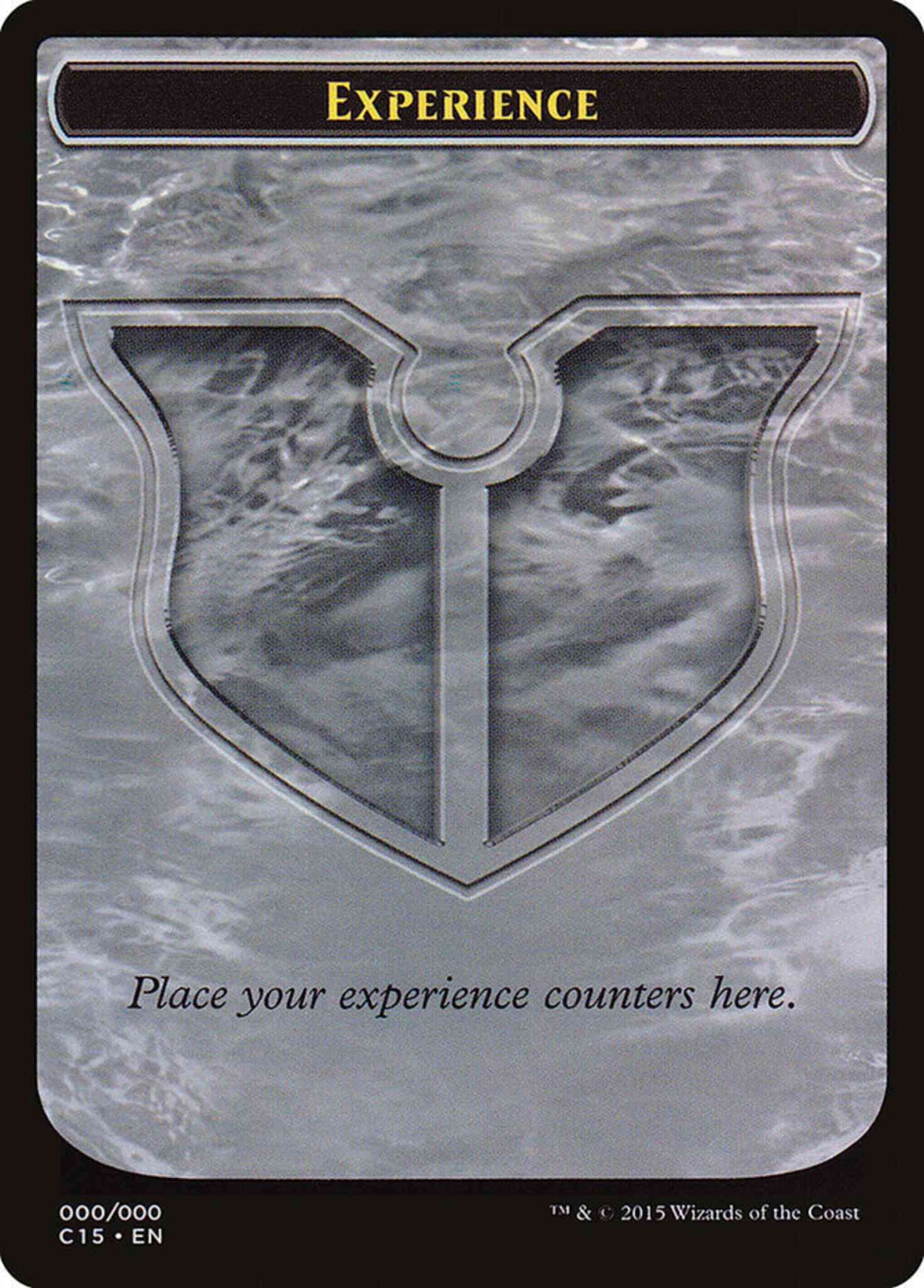 Experience Token (00) // Experience Token (00) [Commander 2015 Tokens] [Non-Foil]