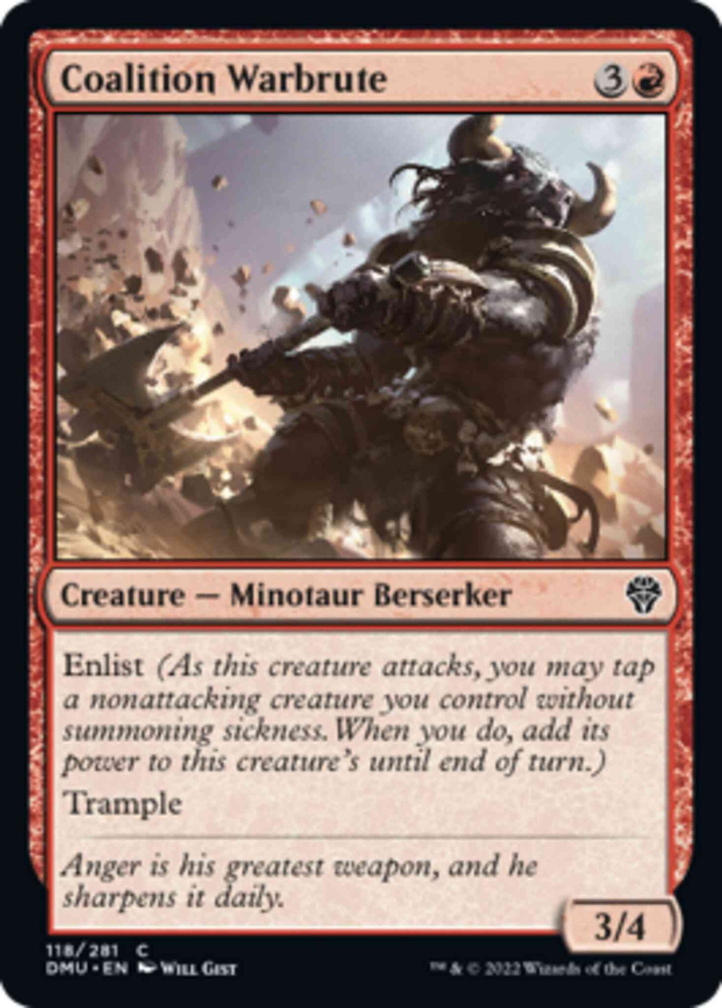 Coalition Warbrute [118] [Dominaria United] [Non-Foil]