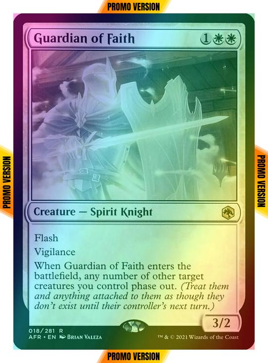 Guardian of Faith [Promo Pack] [18p] [Adventures in the Forgotten Realms Promos] [Foil]