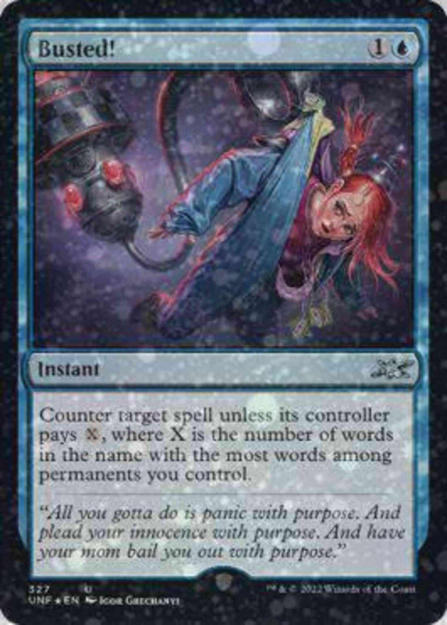 Busted! [327] [Unfinity] [Galaxy Foil]