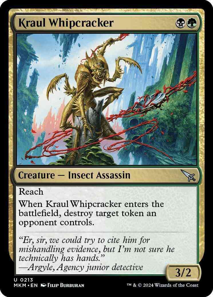 Kraul Whipcracker [213] [Murders at Karlov Manor] [Non-Foil]