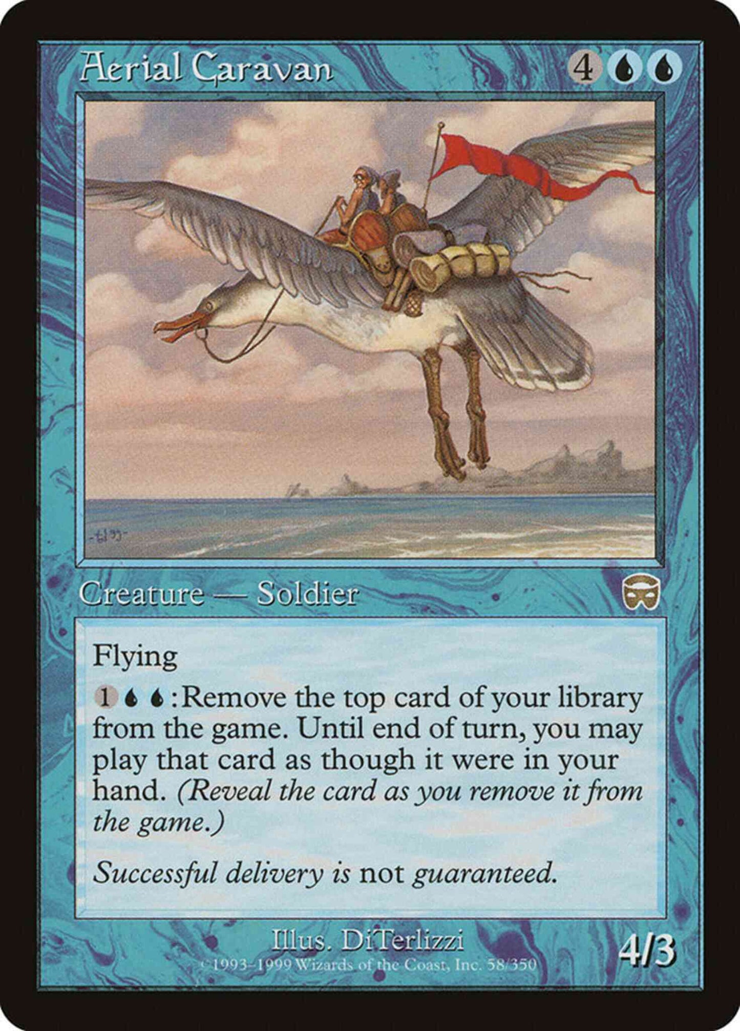 Aerial Caravan [58] [Mercadian Masques] [Non-Foil]