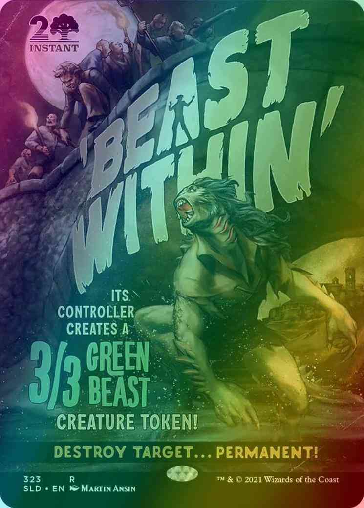 Beast Within [0323] [Monster Movie Marathon] [Secret Lair Drop] [Foil]
