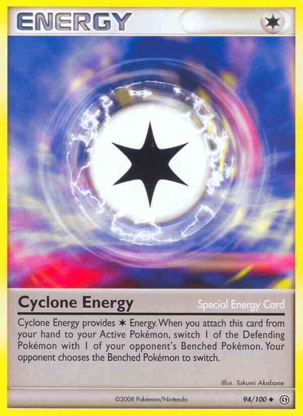 Cyclone Energy - 94/100 - Uncommon [dp7-94] [Non-Holo]