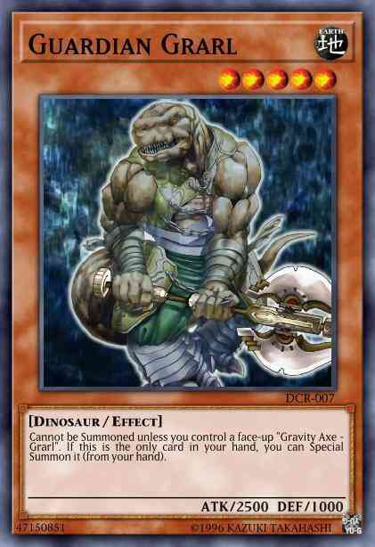 Guardian Grarl - DCR-007 - Ultra Rare - 1st Edition