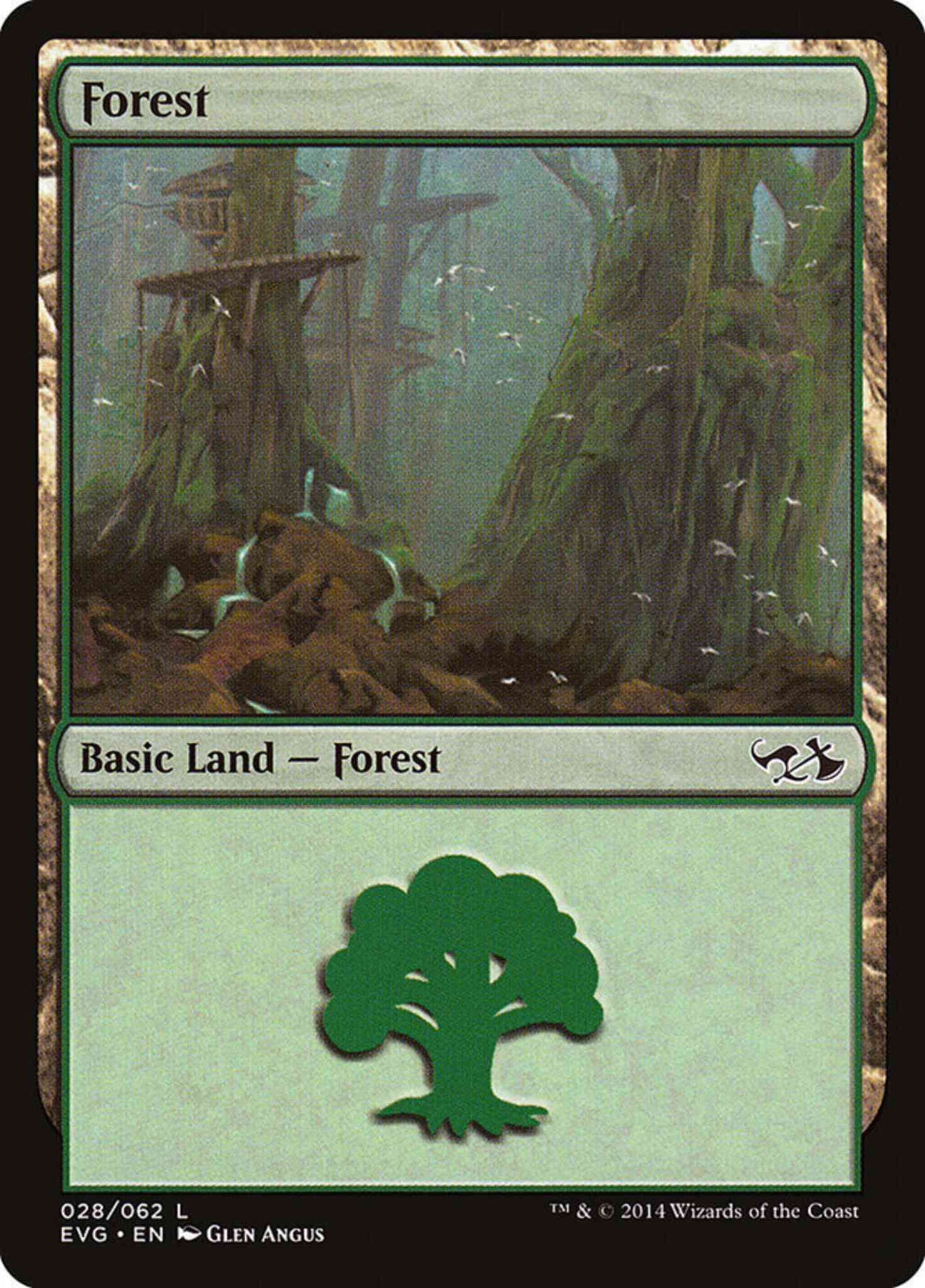Forest [28] [Duel Decks Anthology: Elves vs. Goblins] [Non-Foil]
