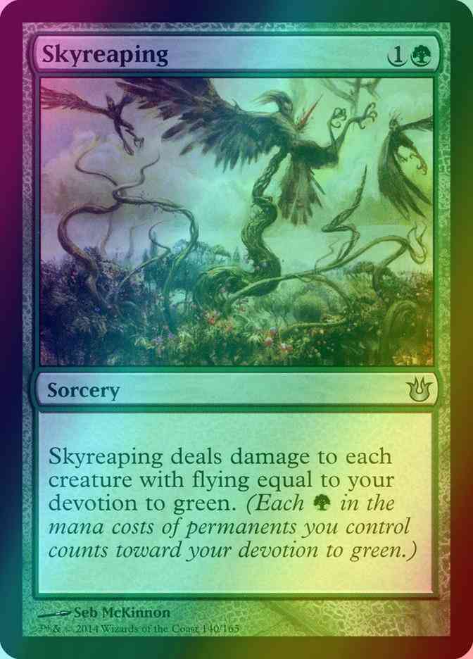 Skyreaping [140] [Born of the Gods] [Foil]