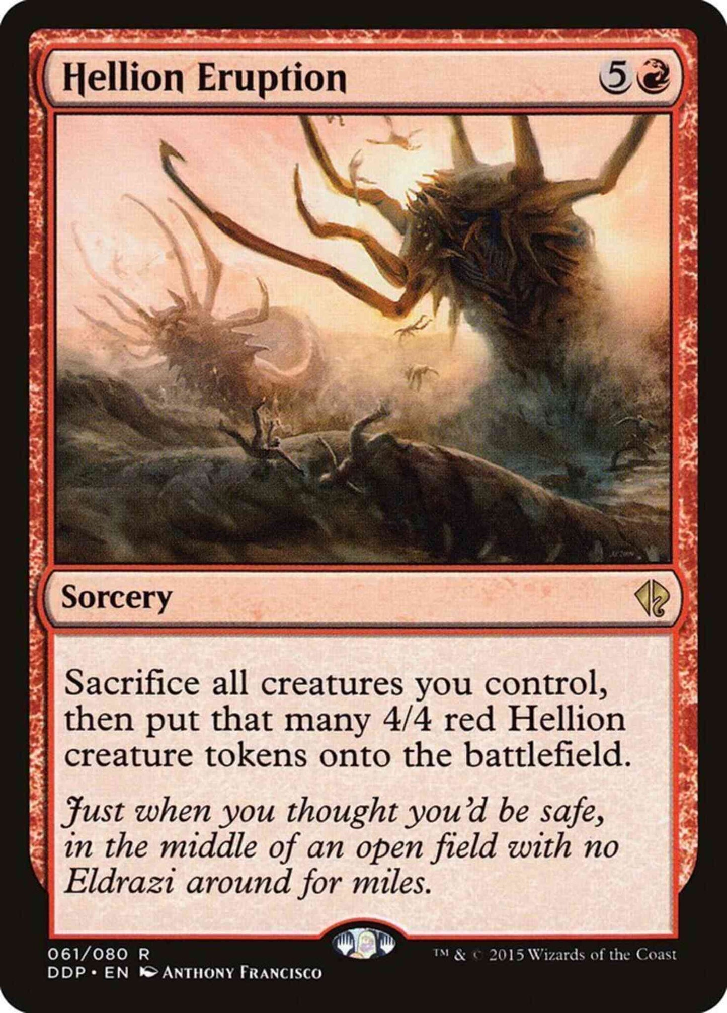 Hellion Eruption [61] [Duel Decks Zendikar vs Eldrazi] [Non-Foil]