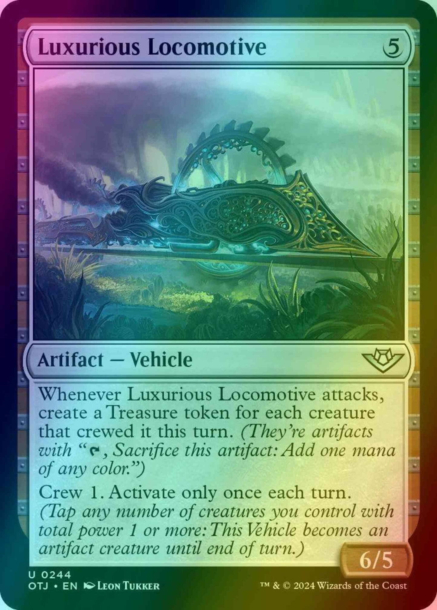 Luxurious Locomotive [244] [Outlaws of Thunder Junction] [Foil]