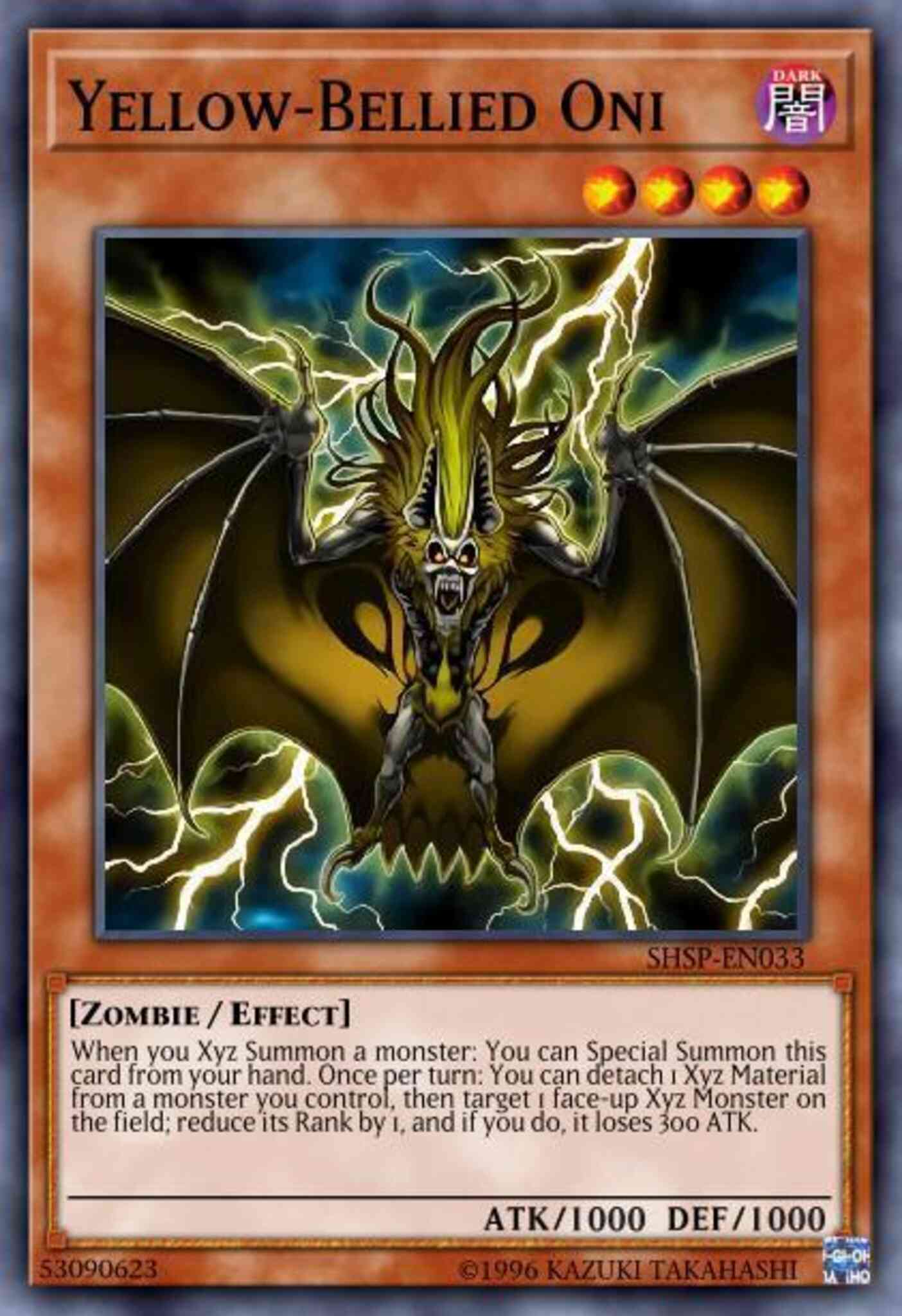 Yellow-Bellied Oni - SHSP-EN033 - Common - 1st Edition