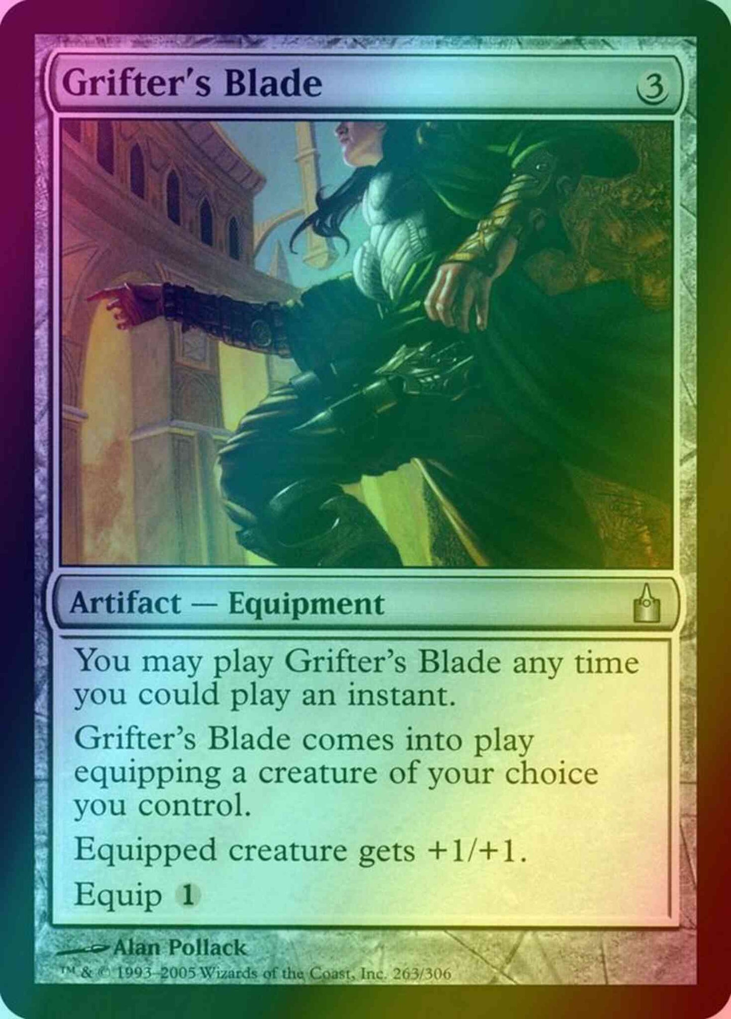 Grifter's Blade [263] [Ravnica City Of Guilds] [Foil]