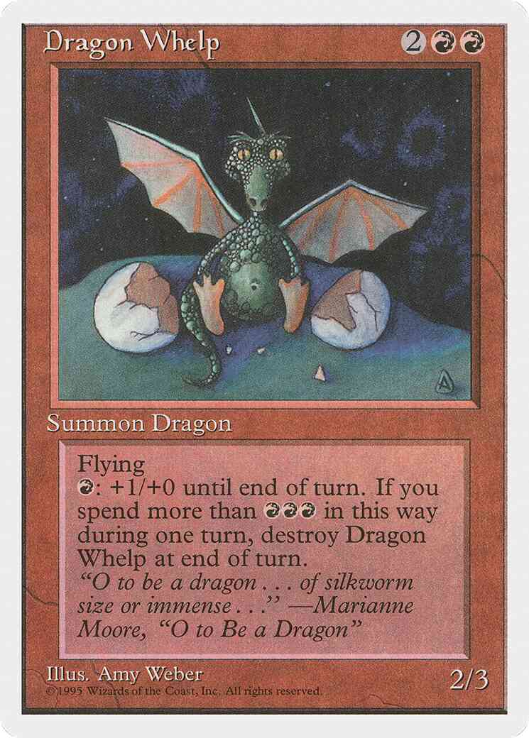 Dragon Whelp [186] [Fourth Edition] [Non-Foil]