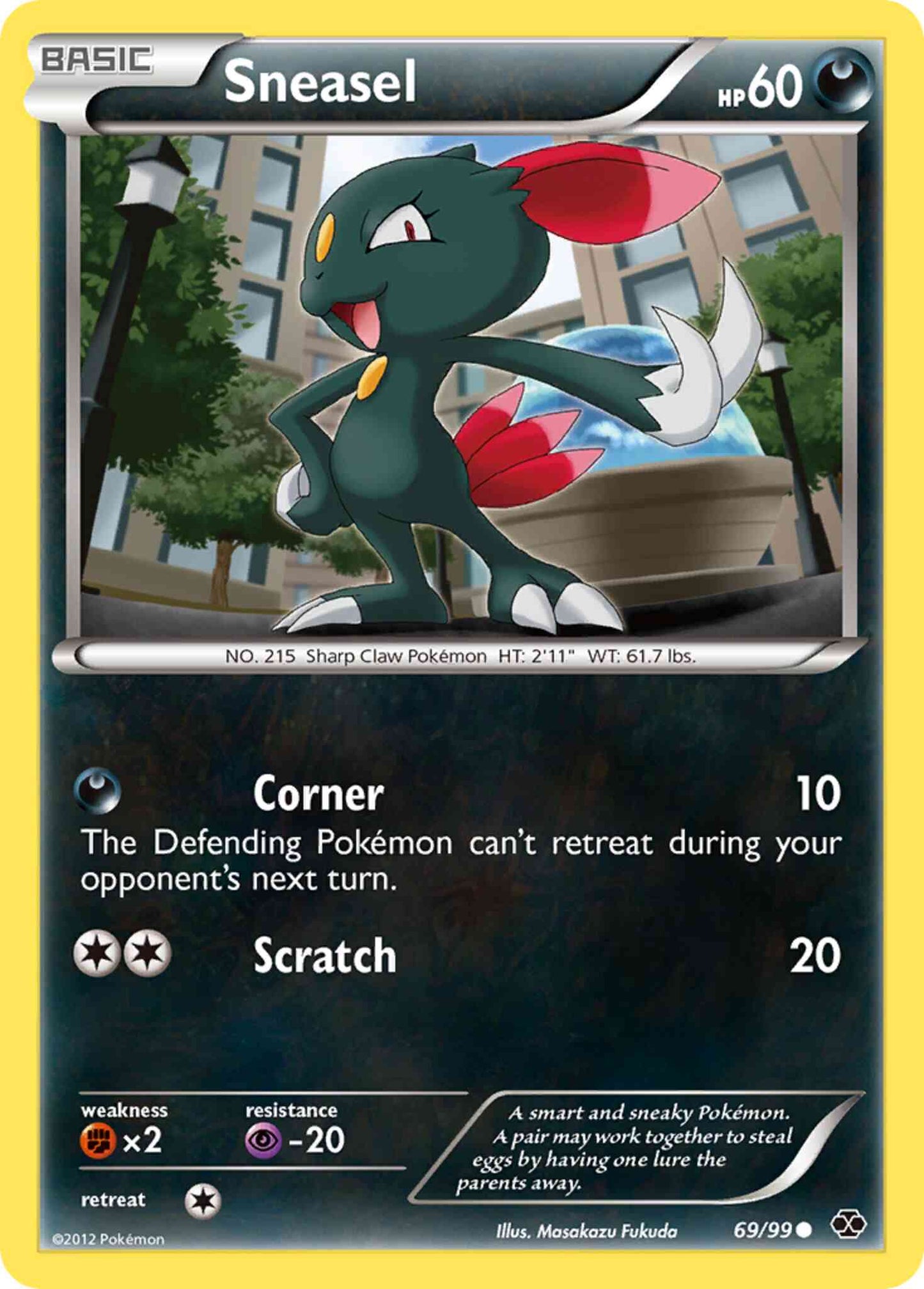 Sneasel - 69/99 - Common [bw4-69] [Non-Holo]