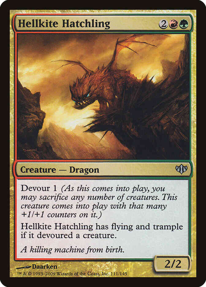 Hellkite Hatchling [111] [Conflux] [Non-Foil]