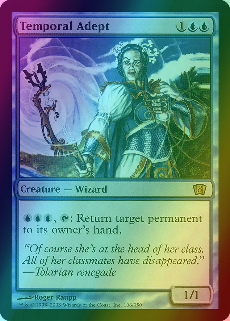 Temporal Adept [106x] [Eighth Edition] [Foil]