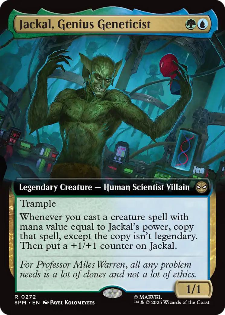 Jackal, Genius Geneticist [272] [Extended Art] [Marvel's Spider-Man] [Non-Foil]