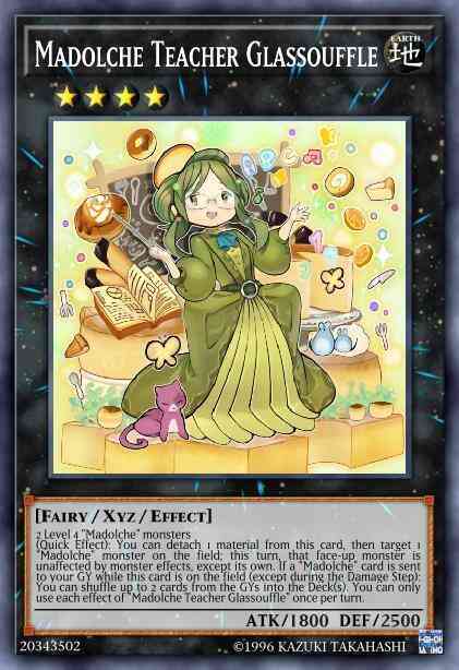 Madolche Teacher Glassouffle - DANE-EN039 - Rare - Unlimited