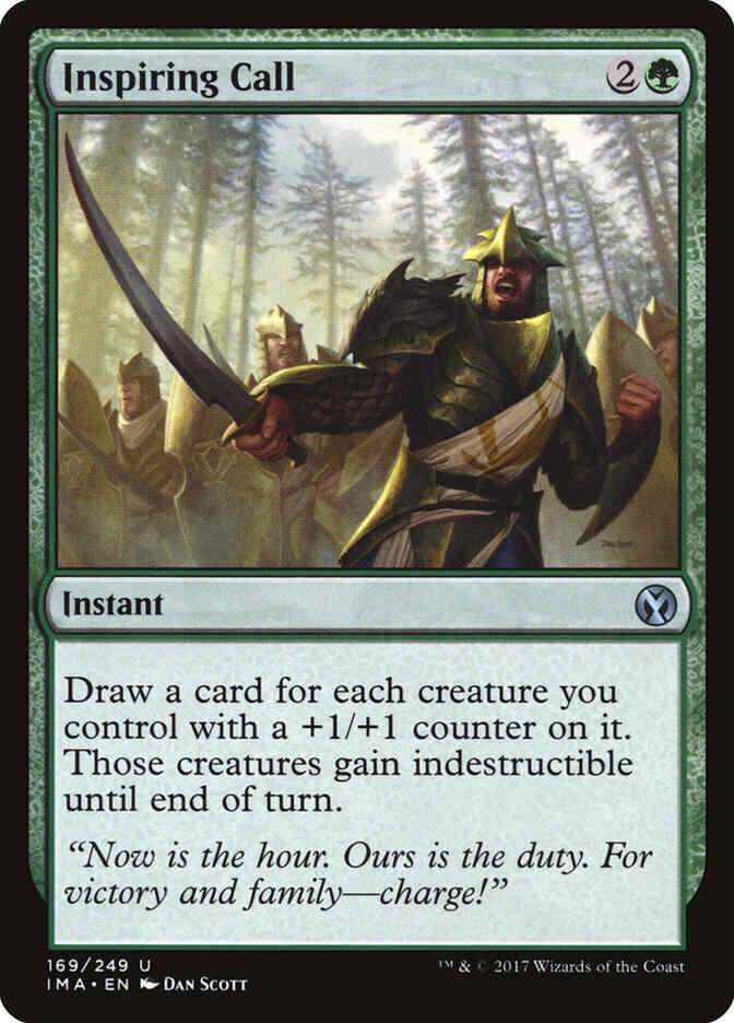 Inspiring Call [169] [Iconic Masters] [Non-Foil]