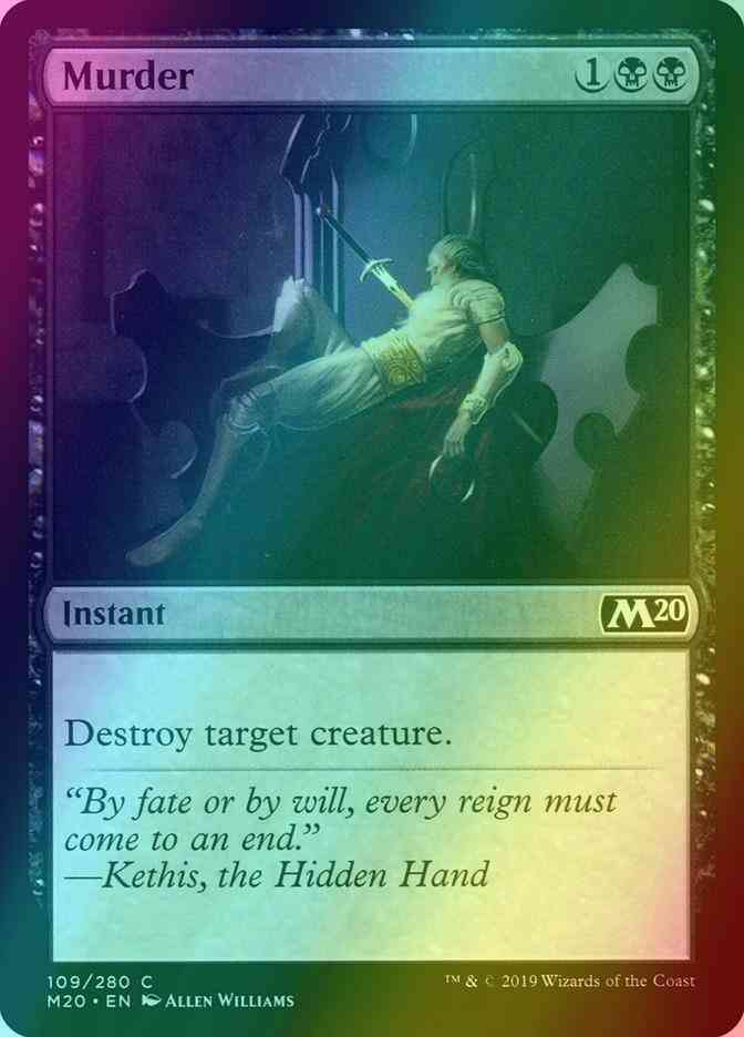 Murder [109] [Core Set 2020] [Foil]