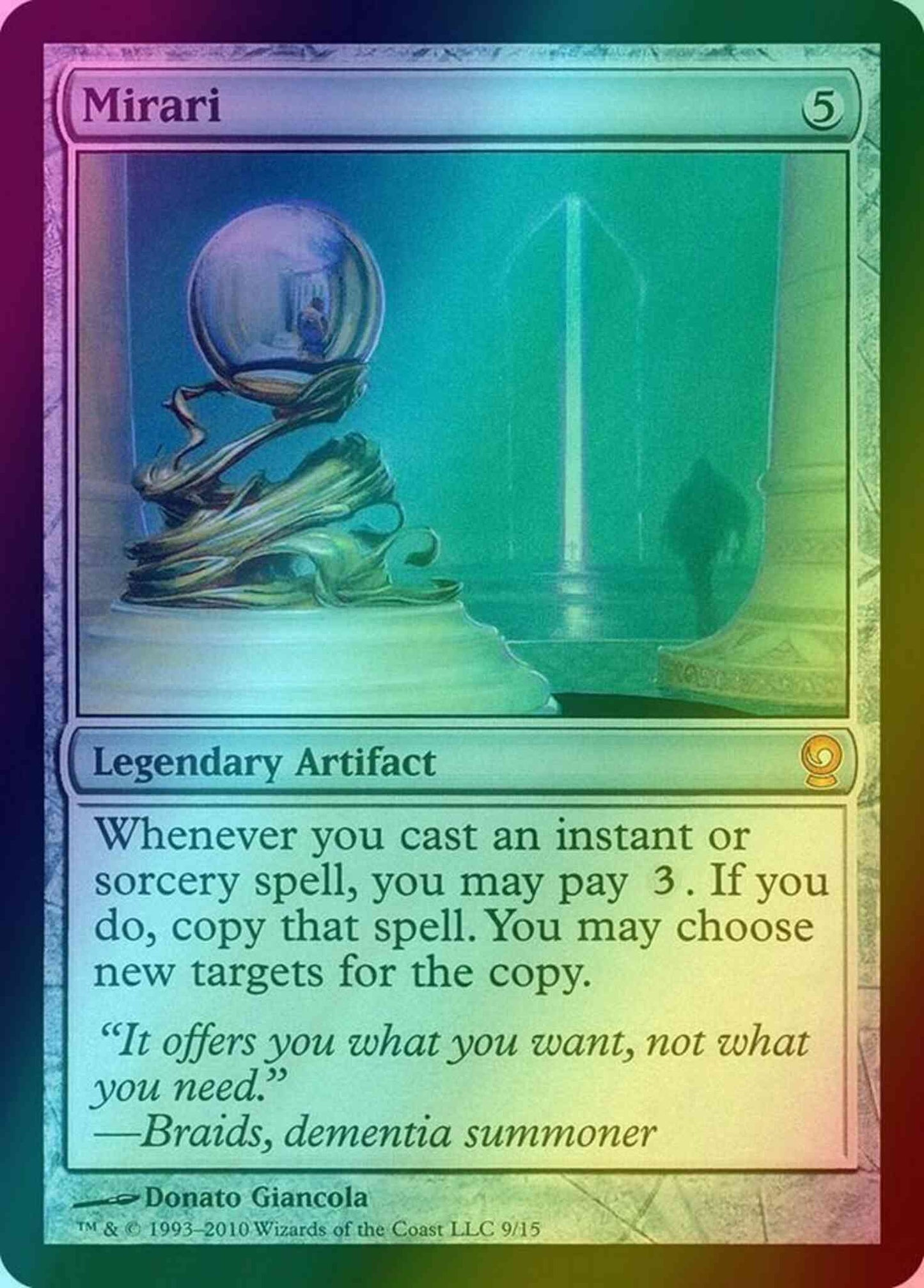 Mirari [9] [From the Vault: Relics] [Foil]