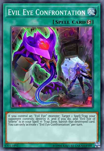 Evil Eye Confrontation - INCH-EN035 - Super Rare - 1st Edition