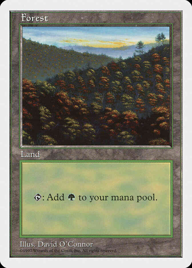 Forest [448] [Orange Trees] [Fifth Edition] [Non-Foil]