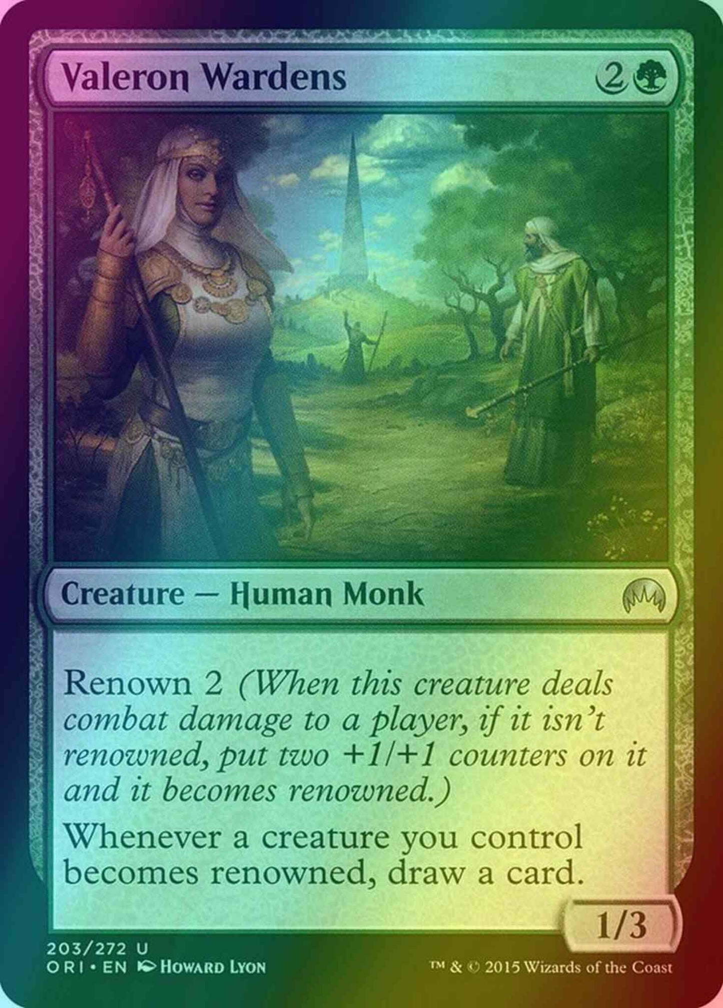 Valeron Wardens [203] [Magic Origins] [Foil]