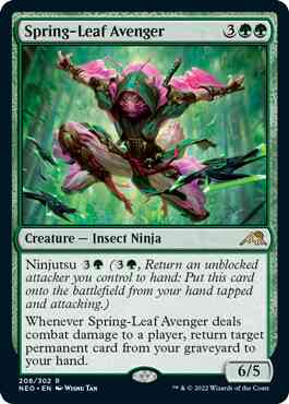 Spring-Leaf Avenger [208] [Kamigawa: Neon Dynasty] [Non-Foil]