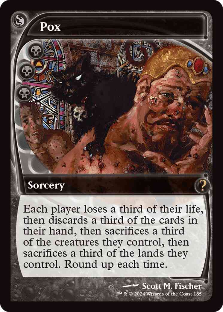 Pox [185] [Future Frame] [Mystery Booster 2] [Non-Foil]
