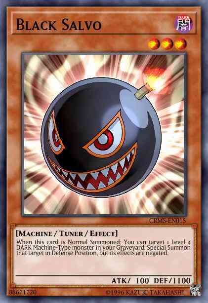 Black Salvo - CRMS-EN015 - Super Rare - Unlimited