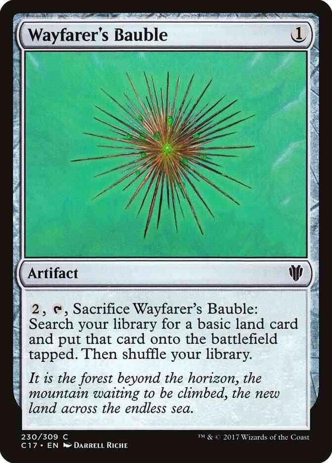 Wayfarer's Bauble [230] [Commander 2017] [Non-Foil]
