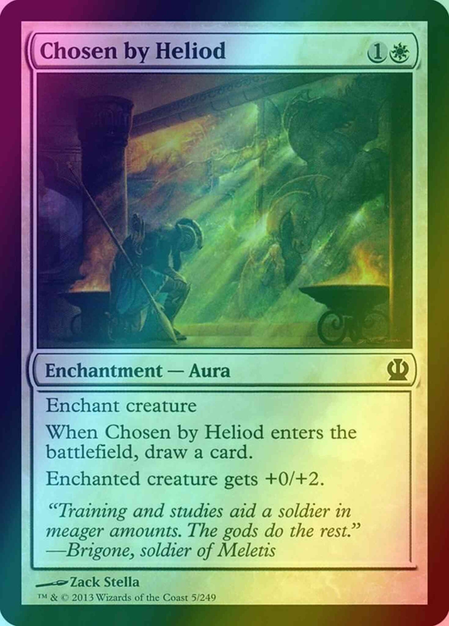 Chosen by Heliod [5] [Theros] [Foil]