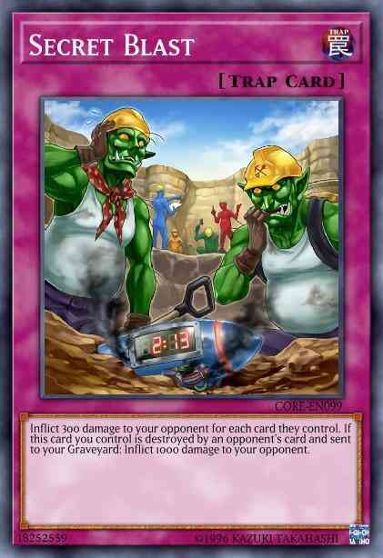Secret Blast - MP16-EN104 - Common - 1st Edition