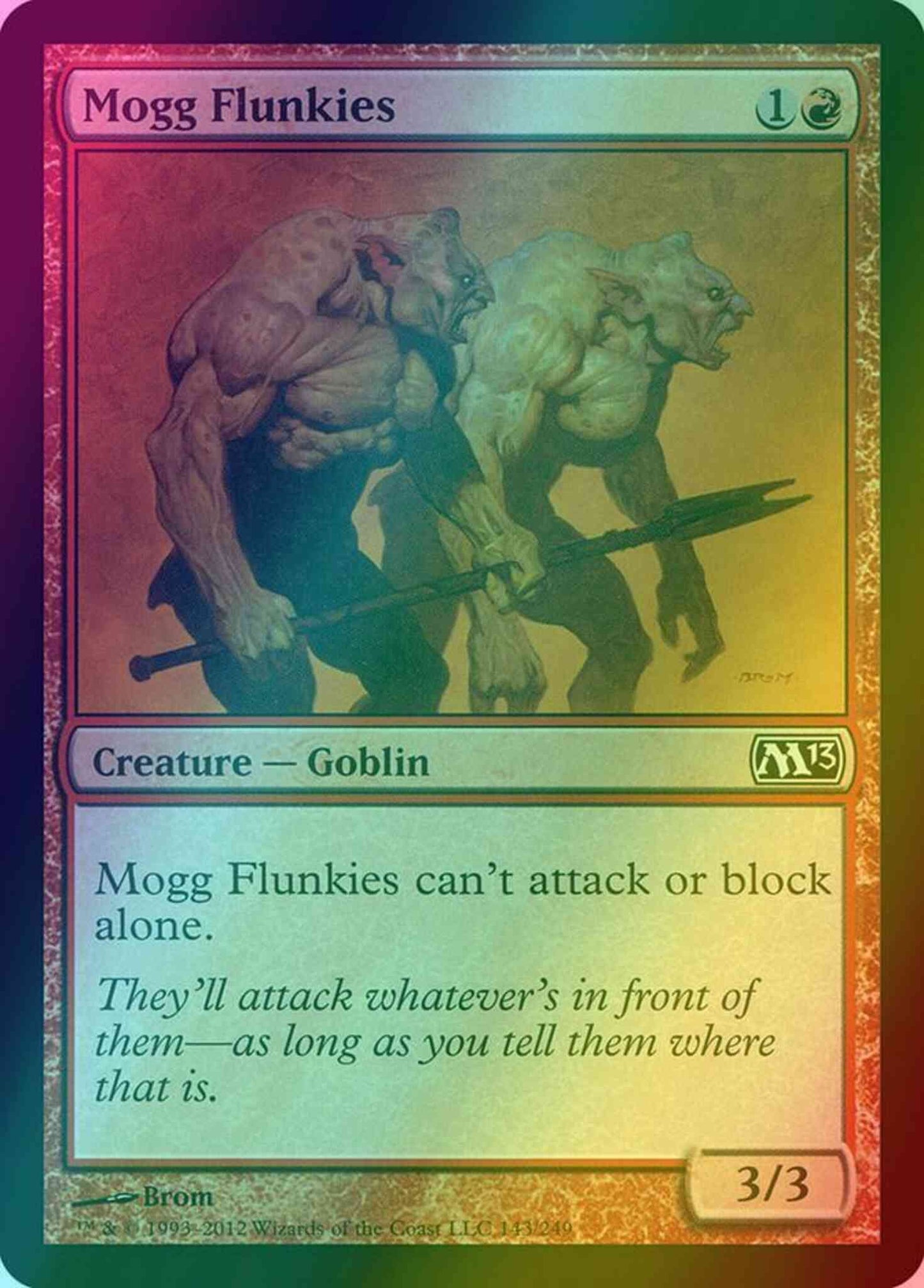 Mogg Flunkies [143] [Magic 2013] [Foil]