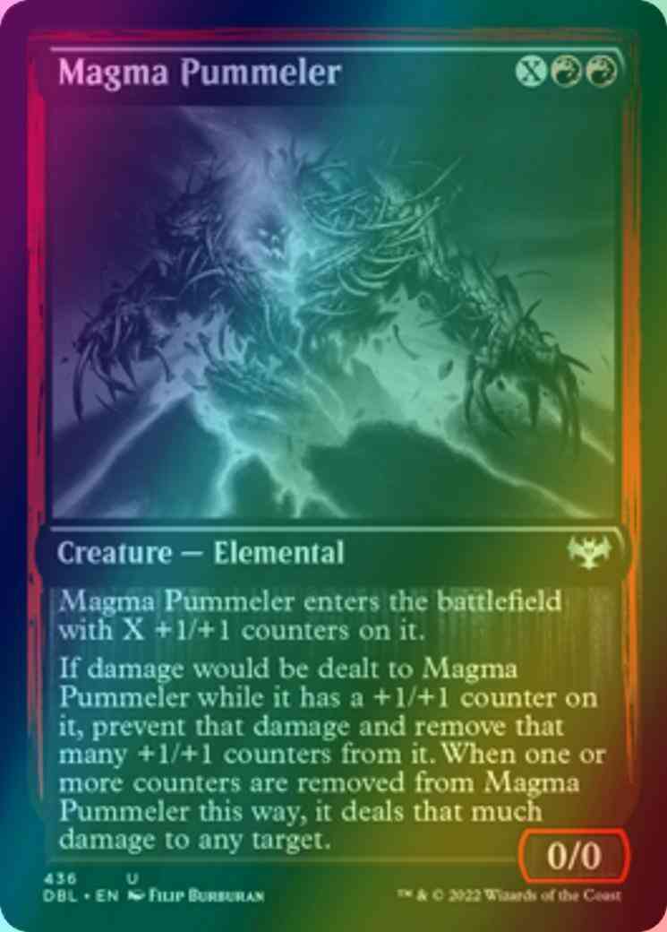 Magma Pummeler [436] [Innistrad: Double Feature] [Foil]