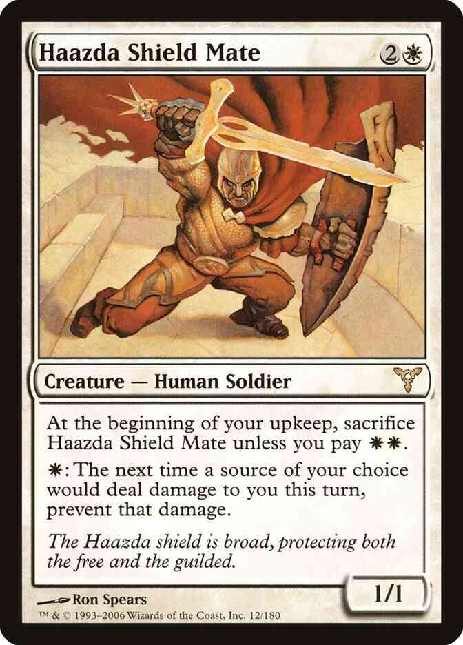 Haazda Shield Mate [12] [Dissension] [Non-Foil]