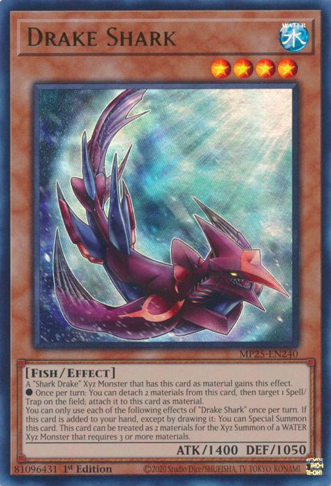 Drake Shark - MP25-EN240 - Ultra Rare - 1st Edition